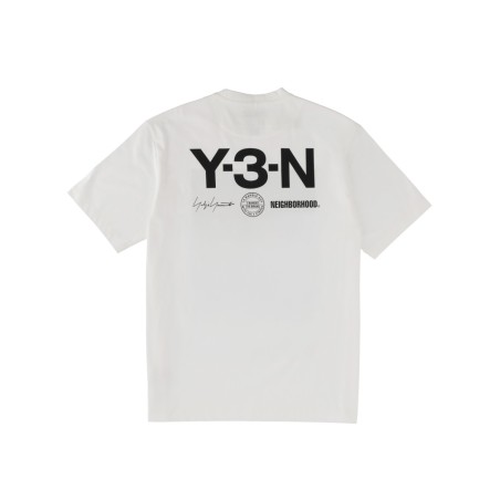 T-SHIRT WITH PRINT Y - 3 X NEIGHBORHOOD