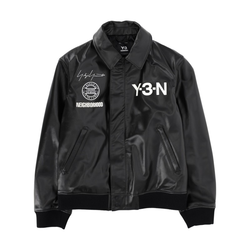 LEATHER JACKET "Y - 3 X NEIGHBORHOOD"
