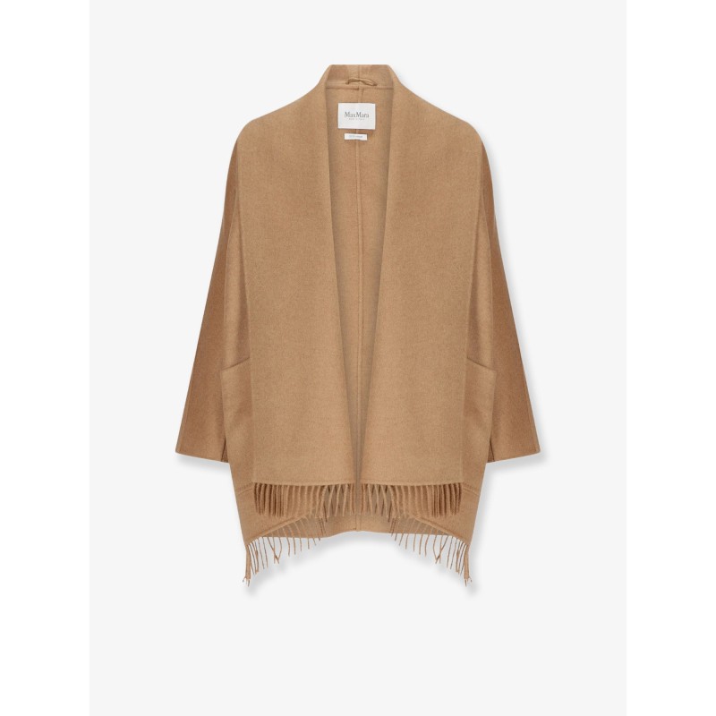 Mxmabilita short camel coat