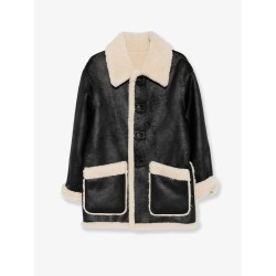 Unisex reversible eco-shearling jacket