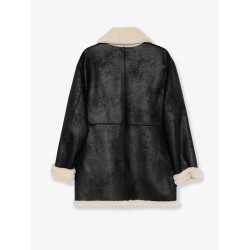 Unisex reversible eco-shearling jacket