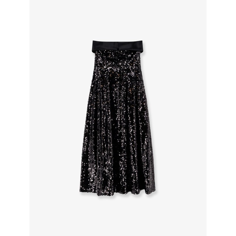 Dress with sequins