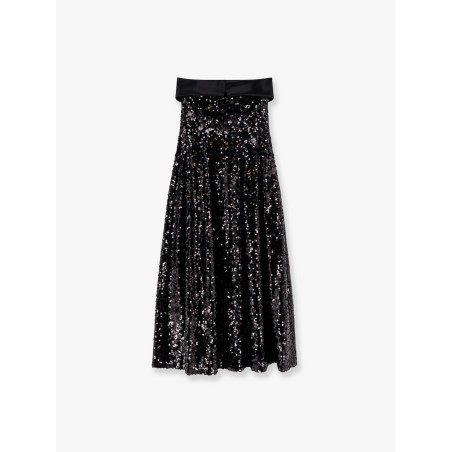 Dress with sequins