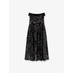 Dress with sequins