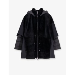 Raja shearling cape