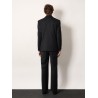 Tailored wool blend Unisex blazer
