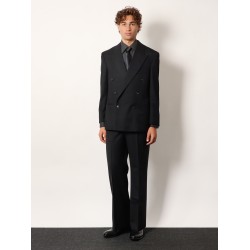 Wool blend Unisex trousers