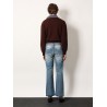 Flared leg Unisex jeans