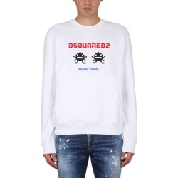 SWEATSHIRT WITH LOGO PRINT
