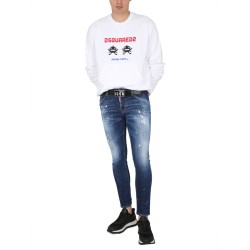 SWEATSHIRT WITH LOGO PRINT