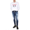 SWEATSHIRT WITH LOGO PRINT