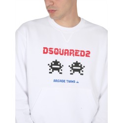SWEATSHIRT WITH LOGO PRINT