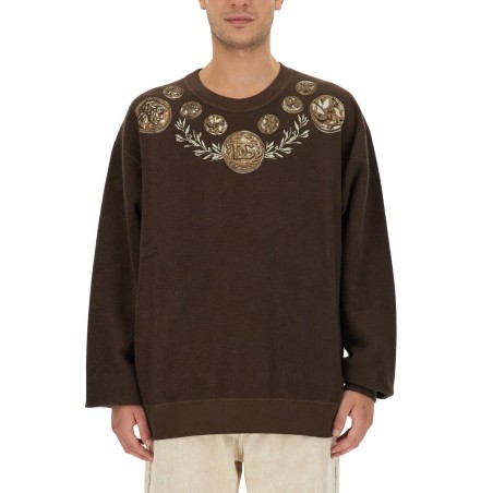 COIN PRINT SWEATSHIRT