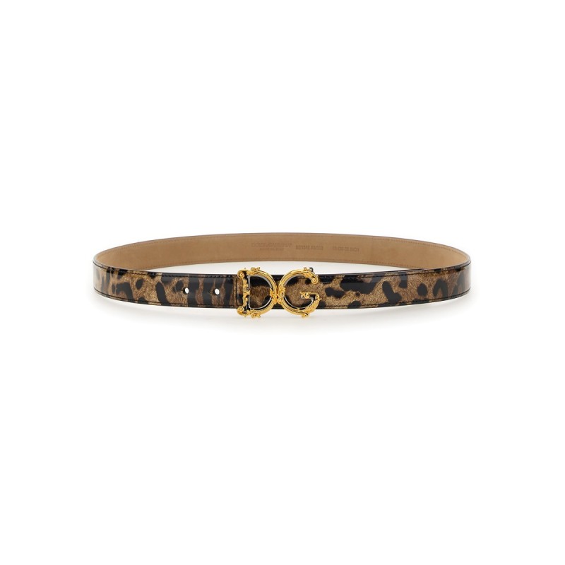 LEOPARD PRINT BELT