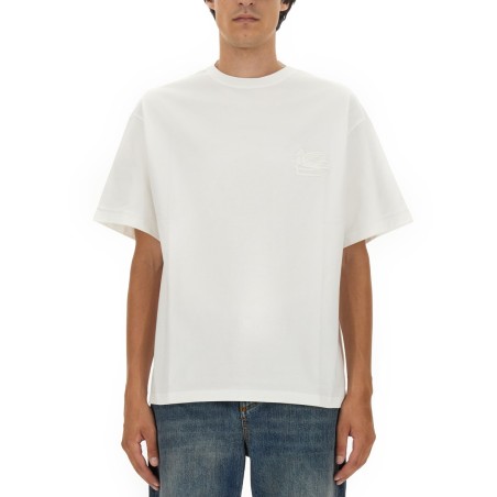T-SHIRT WITH PEGASUS EMBROIDERY