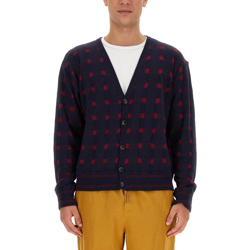 V-NECK CARDIGAN