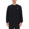 SWEATSHIRT WITH RHINESTONE LOGO
