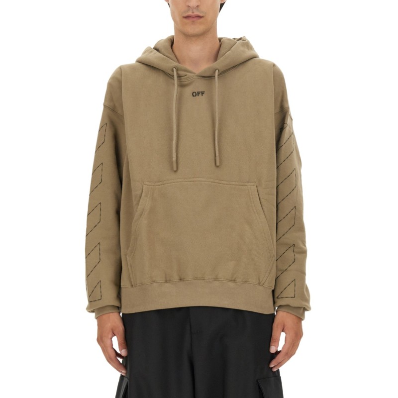 SWEATSHIRT WITH ARROW EMBROIDERY