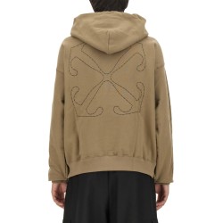 SWEATSHIRT WITH ARROW EMBROIDERY