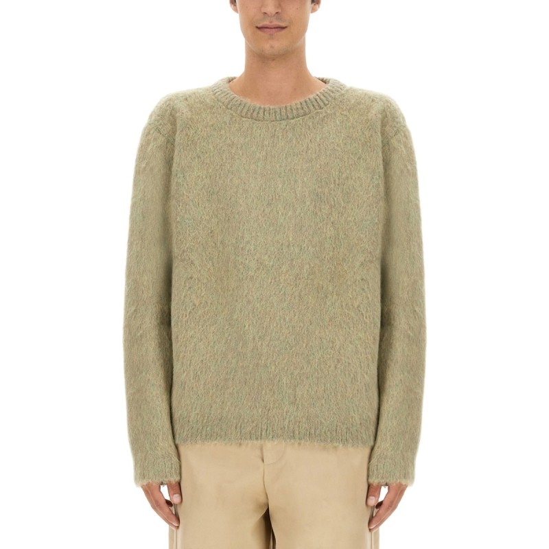 BRUSHED WOOL SWEATER