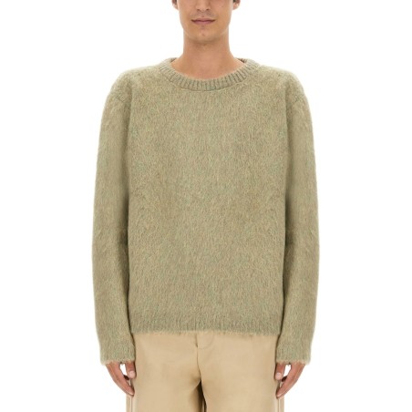 BRUSHED WOOL SWEATER