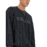 KNIT WITH GREEK BRAID WORK