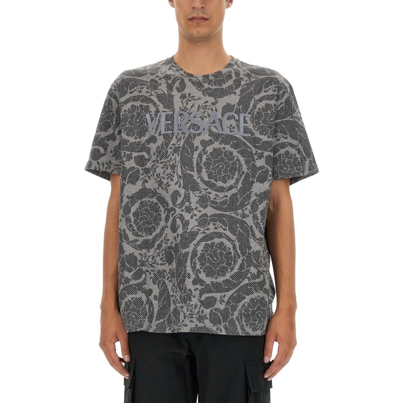 SILHOUETTE BAROQUE LOGO T-SHIRT