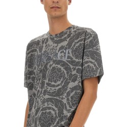 SILHOUETTE BAROQUE LOGO T-SHIRT