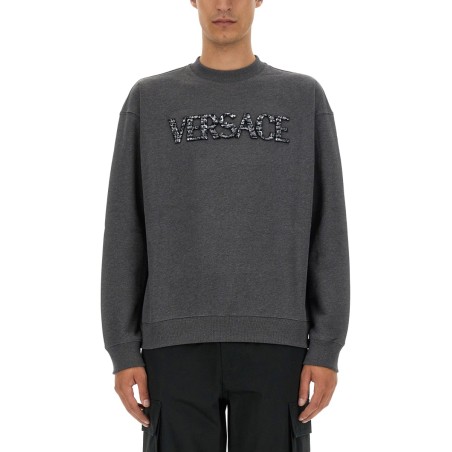 SWEATSHIRT WITH CROCODILE LOGO