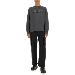 SWEATSHIRT WITH CROCODILE LOGO