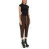 DRAWSTRING ASTAIRES CROPPED PANTS