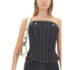 TOP IN BUSTIER