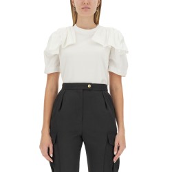 T-SHIRT WITH RUFFLES