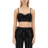 CREPE BUSTIER TOP