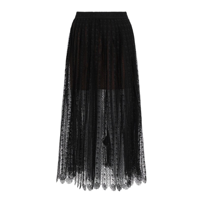 LACE MIDI SKIRT