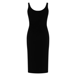 SLEEVELESS MIDI DRESS