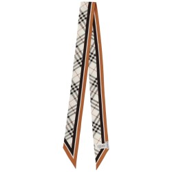 THIN "CHECK" SCARF