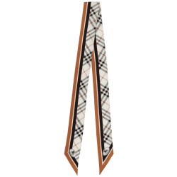 THIN "CHECK" SCARF