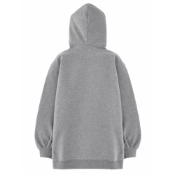 MINI DRESS WITH HOOD