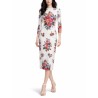 MIDI DRESS WITH FLORAL PRINT