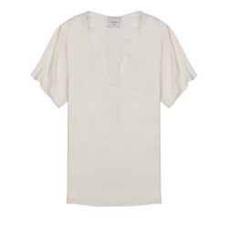 BLUSA IN TWILL DI SETA