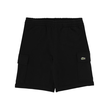 COTTON FLEECE CARGO SHORTS