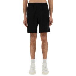 COTTON FLEECE CARGO SHORTS