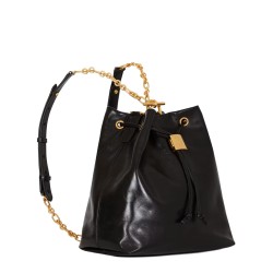 "PULSE" CONVERTIBLE LEATHER BACKPACK