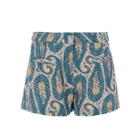 SHORTS CON STAMPA PAISLEY