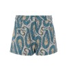 SHORTS CON STAMPA PAISLEY