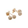 "CHERRYFIC" EARRINGS WITH RHINESTONES