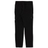 CARGO PANTS WITH LOGO PATCH