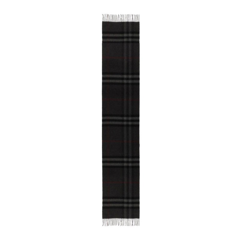 CASHMERE CHECK SCARF