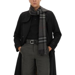 CASHMERE CHECK SCARF